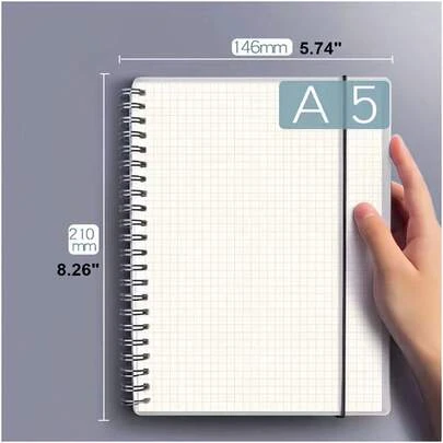 Notatnik/notatnik z elastyczną opaską w formacie A5/b5/a4