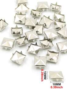 100 st/set 10 mm järn DIY sömnadsdekoration, nitdesign DIY dekoration för sömnad