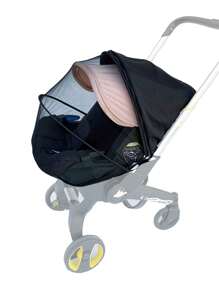 Lưới chống muỗi xe đẩy em bé - màu đen - Xem 1