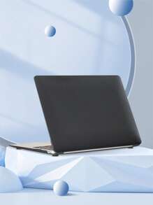 2pcs Polka Dot Pattern Case Compatible With MacBook - Black - View 1