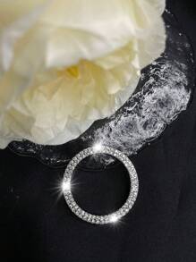 Decoración De Arranque Con Un Botón Para Coche Con Diamantes De Imitación - transparente - Ver 6