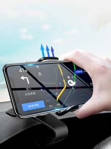 可調節車手機支架 - 黑色 - 查看 6