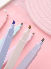 6支混合顏色熒光筆簡單多用途熒光筆適用於繪畫、書寫 - 彩色 - 查看 3