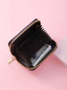 草莓和印花卡包 - 粉色 - 查看 2