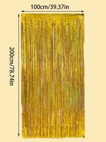 1 cái rèm tua trang trí bên - Vàng - Xem 3