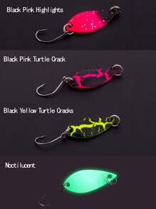 NIUTIANYANG 碳素鋼魚餌 - 黃色 - 查看 8