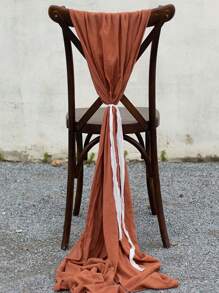 1pc Solid Color Table Runner, Modern Table Runner For Wedding Ceremony