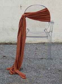 1pc Solid Color Table Runner, Modern Table Runner For Wedding Ceremony