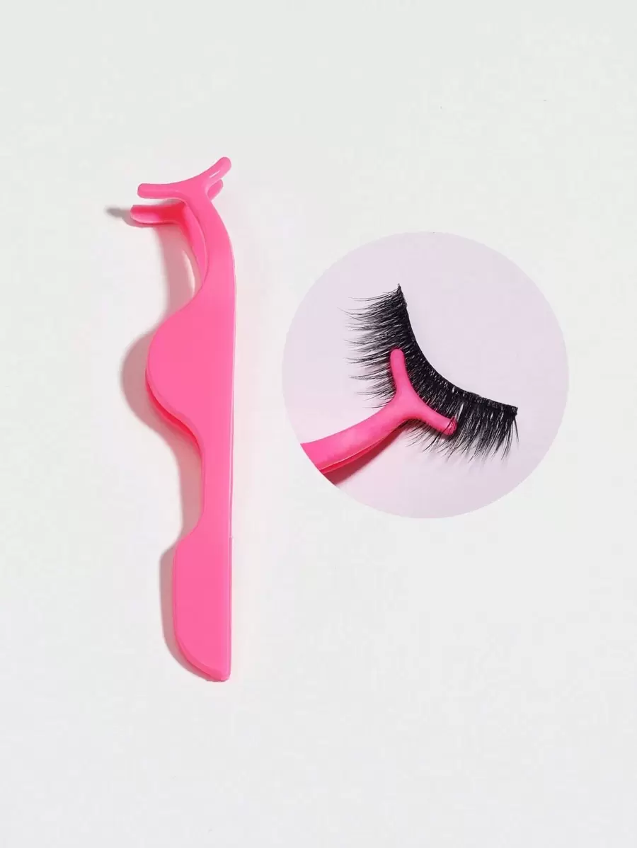 1pc Eyelash Tweezers