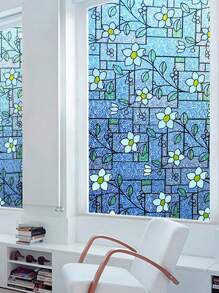 1 pieza Etiqueta de la ventana PVC decorativo moderno PVC para casa - Multicolor - Ver 2