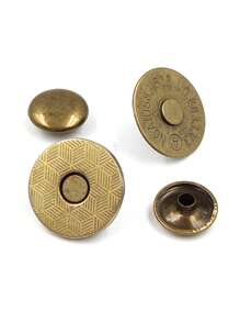 10 cái/bộ Nút Đồng Từ, Nút Đồ Họa Thư Hiện Đại Cho Gia Đình - Đồng - Xem 4