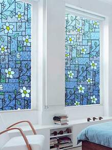 1 pieza Etiqueta de la ventana PVC decorativo moderno PVC para casa - Multicolor - Ver 6