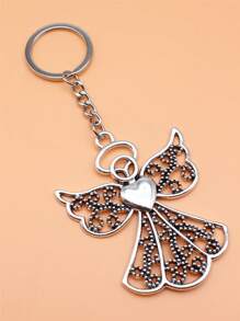 Móc khóa góc quyến rũ - Màu Bạc Cổ - Xem 3