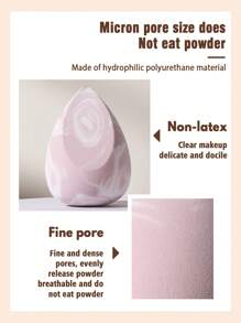 2pcs/Set Portable Makeup Sponge Set For Daily Use - Multicolor - View 3