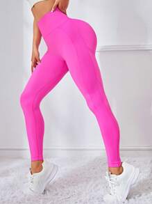 Yoga Basic Legging De Sport Contrôle Du Ventre