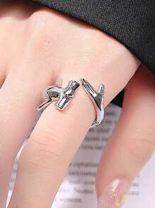 1 vòng đeo tay thiết kế cá mập thời trang dành cho nam nữ để làm quà tặng - Bạc - Xem 2