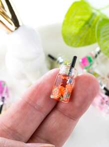 17入組/包時尚玻璃瓶DIY首飾配件適合女士DIY首飾製作 - 彩色 - 查看 4