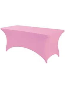 Glamlash 1 件装睫毛延长弹性床单可拉伸底部桌布 - 粉色 - 查看 2