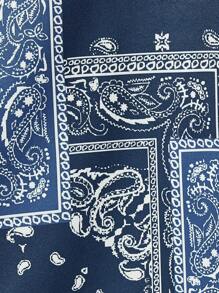 EASEVO Áo sơ mi Nam Nút phía trước Paisley Họa tiết khăn Boho - Nhiều màu - Xem 3