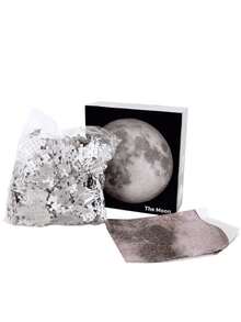 1 pieza Rompecabezas con estampado de luna - Blanco - Ver 4