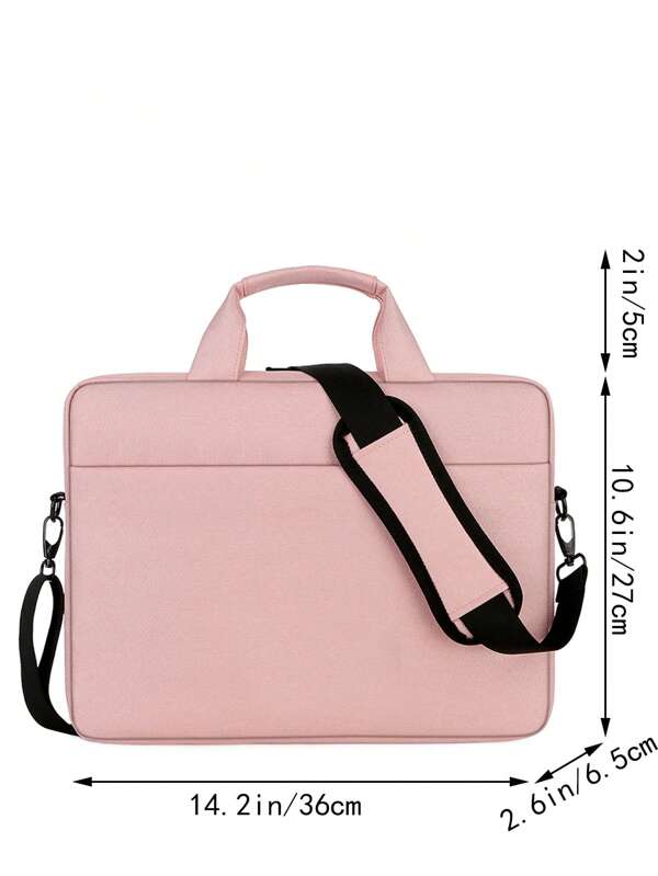 Minimalist Laptop Bag Pink Design Computer Bags For Business Laptop
