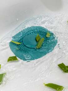 1 pieza Filtro para desagüe unicolor - Azul - Ver 6