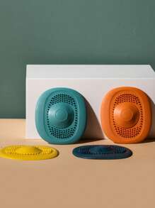 1 pieza Filtro para desagüe unicolor - Azul - Ver 7