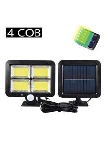 1 đèn lồng năng lượng mặt trời ABS, đèn lồng năng lượng mặt trời ngoài trời tối giản cho gia đình, đèn chiếu sáng ngoài trời cho lối đi, sân, hiên - trắng - Xem 1