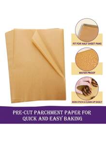 100入組素色顏色烘焙紙