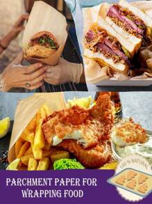 100入組素色顏色烘焙紙