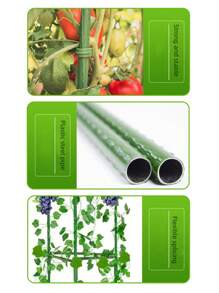 1pc Plant Support Stake - Green - View 4