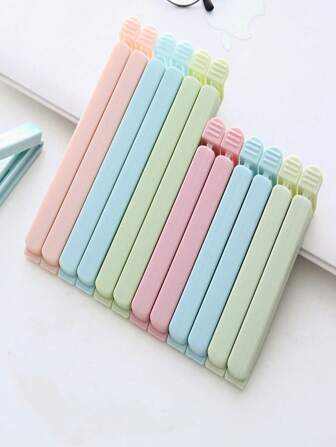 5pcs Solid Color Sealing Clip