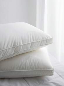 1pc Pure White Double Sided Pillow Core, Comfortable Bed Pillow Insert For Home, Bedding, Pillow Inserts, Pillows For Bed