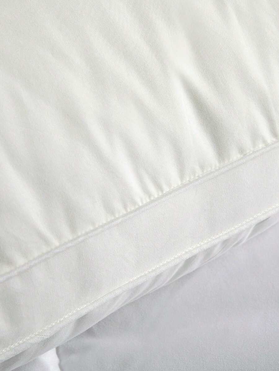 1pc Pure White Double Sided Pillow Core, Comfortable Bed Pillow Insert