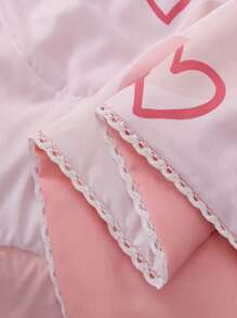 1PC Họa Tiết Trái Tim Mùa Hè Chăn, Vải Hiện Đại Trải Giường Cho Phòng Ngủ - Nhiều màu - Xem 4