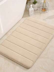 1 件涤纶浴室垫，简单防滑浴室地毯，适用于浴室家居浴室装饰地毯户外地毯门垫秋季装饰浴室配件返校入口装饰