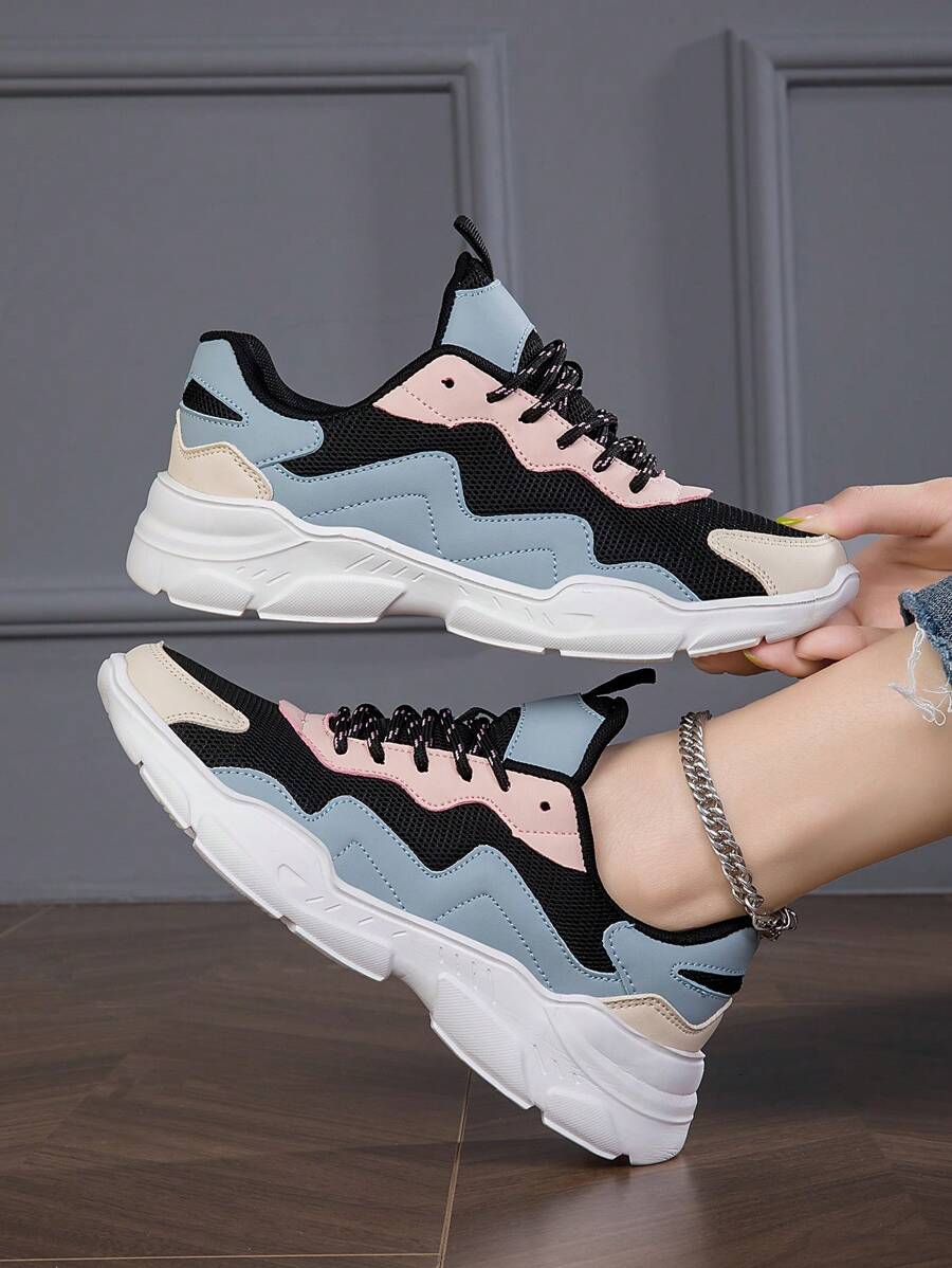Giày thể thao thời trang cổ thấp nhẹ thoáng khí ngoài trời cho nữ cho mùa xuân, hạ, thu, đông