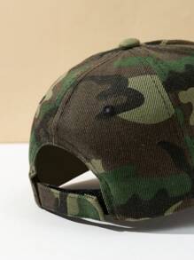 1pc Unisex Camo Pattern Fashionable Baseball Cap For Outdoor Travel Casual - Multicolor - View 4