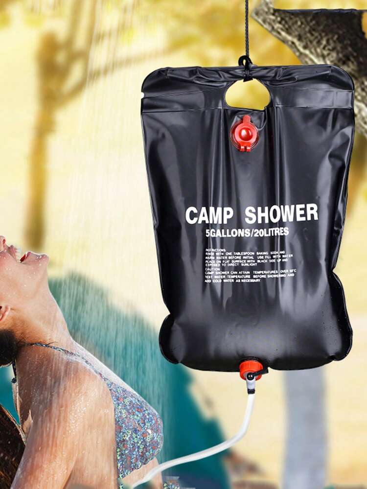 Outdoor Camping 20L Solar Shower Hot Water Bag | SHEIN Singapore