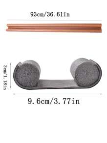 1pc Grey Sealing Strip, Modern Polyester Sealant Tape For Home - Grey - View 2