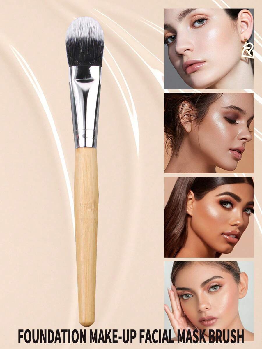 1 Cọ đánh nền bằng tre đa chức năng - Màu Khaki - Xem 1