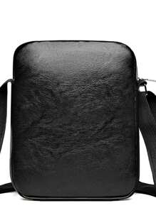 补丁细节功能性背包 适合学校 万圣节 圣诞节 冬季 圣诞礼物 男士包 旅行包 书包 节日 单肩包 - 黑色 - 查看 5