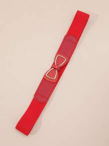 1 Thắt lưng nữ thắt nơ trang trí nơ thời trang, để trang trí váy - Đỏ - Xem 2