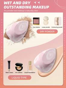 8pcs Makeup Sponge Set - Multicolor - View 3