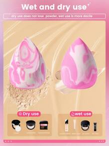 8pcs Makeup Sponge Set - Multicolor - View 4
