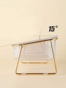 1pc Clear Pet Bowl For Dog And Cat For Food Feeding