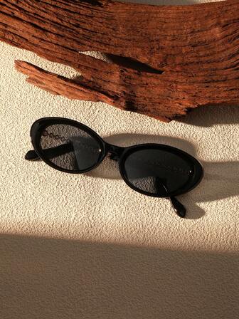 女士椭圆形小框时尚眼镜