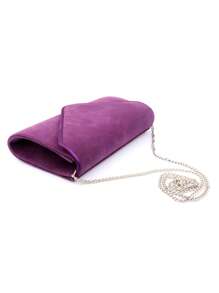 ly hợp màu trơn Chuỗi - Màu tím - Xem 8