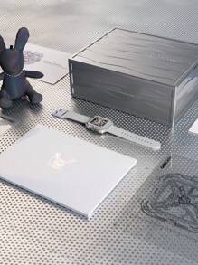 CIGADesign Reloj mecánico impermeable esqueleto - Blanco - Ver 8