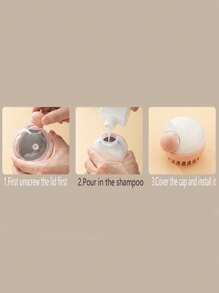 1 pieza Cepillo de masaje creativo para champú, cepillo para el cabello, peine, herramientas para el cabello, productos y accesorios para el cabello para peluquería, salón de belleza, artículos esenciales de viaje, regreso a la escuela, artículos esenciales de vacaciones, accesorios para el cabello para mujeres, cepillo para el cabello, cepillo desenredante, peine, cepillo para el cabello liso, cepillo para el cabello, cepillo para el borde del cabello, cepillos desenredantes, herramientas para el cabello, cosas para el cabello, cuidado del cabello, cepillo para cabello rizado, barbero, equipo de peluquería, artículos esenciales de viaje, peinado, peluquería, cepillo para el cabello, cepillo para el cabello liso, cepillo para el peinado, cepillo para el cabello rizado, cepillo para el borde, peine para el cabello, cepillar el cabello, juego de cepillos para el cabello, peinar el cabello, peine para rizos, cepillo desenredante, cepillo para el cabello de mujer, cabello, viaje, productos - Multicolor - Ver 4